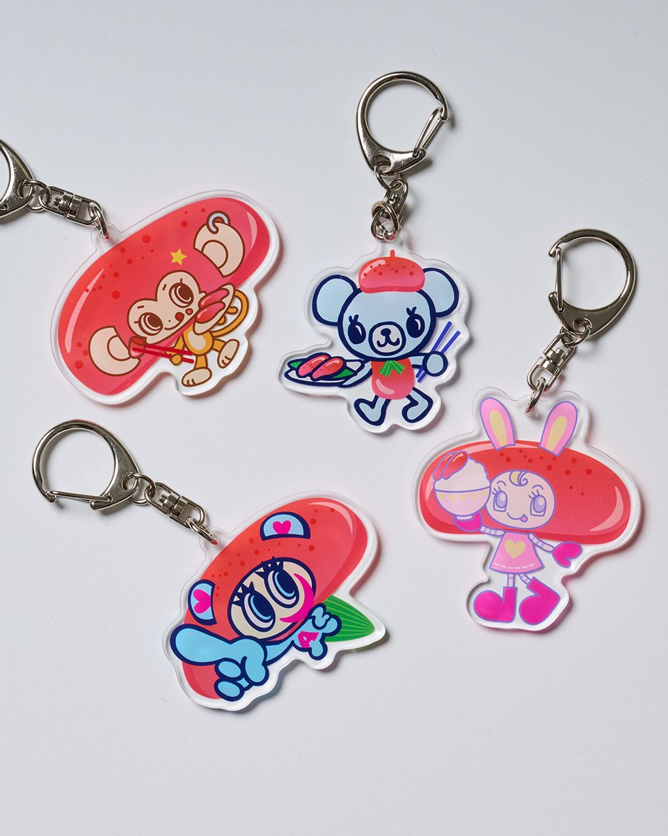 E*i様 ブロッコリーくんの編みぐるみキーホルダー〇 E*i様 ブロッコリーくんの編みぐるみキーホルダー〇 小*1様