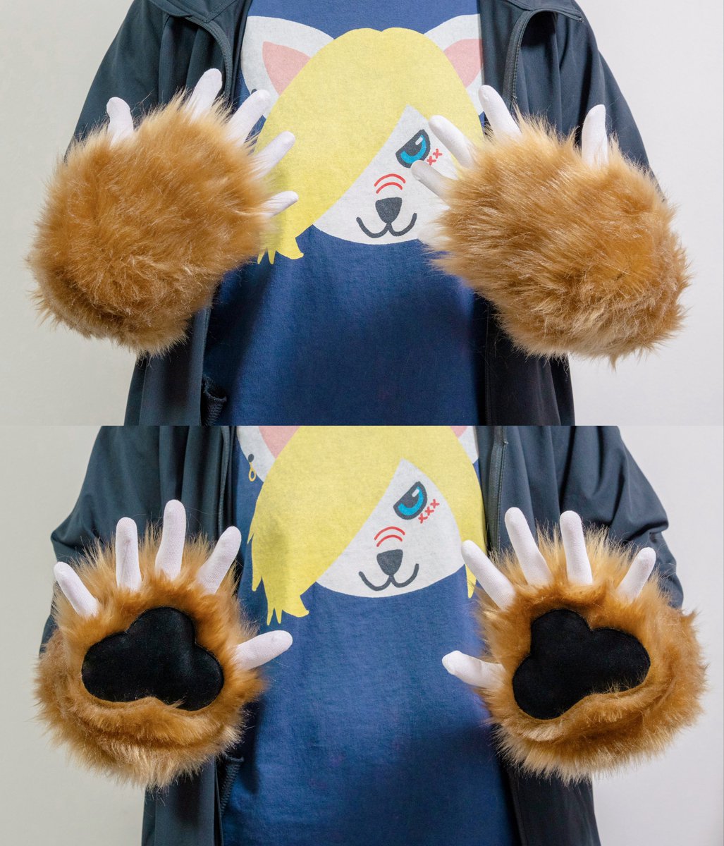 🎧Commission work🐾
ヘッドホンのぬいぐるみと演奏用ケモ手を制作させていただきました🎸

この度はご依頼ありがとうございました！(<a href="/koumorinote/">コウモリノート@蝠夜FUKUYA</a>)

#Amenote_Studio