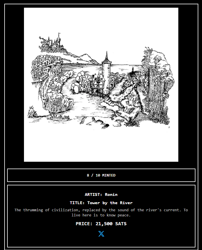 Two more prints left of this bad boy. Mint it now, sing praises to me later.

Be cool here: lunalauncher.io/#mint/ronin-to…