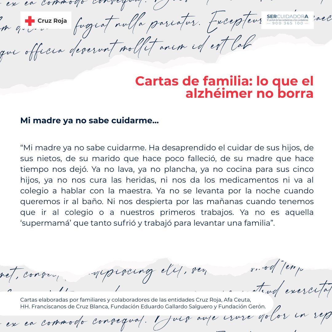 #cuidadores #cuidadoras #sercuidador #sercuidadora #personascuidadoras #NovedadesSerCuidadorA #DiaMundialDelAlzheimer #IgualandoDerechos