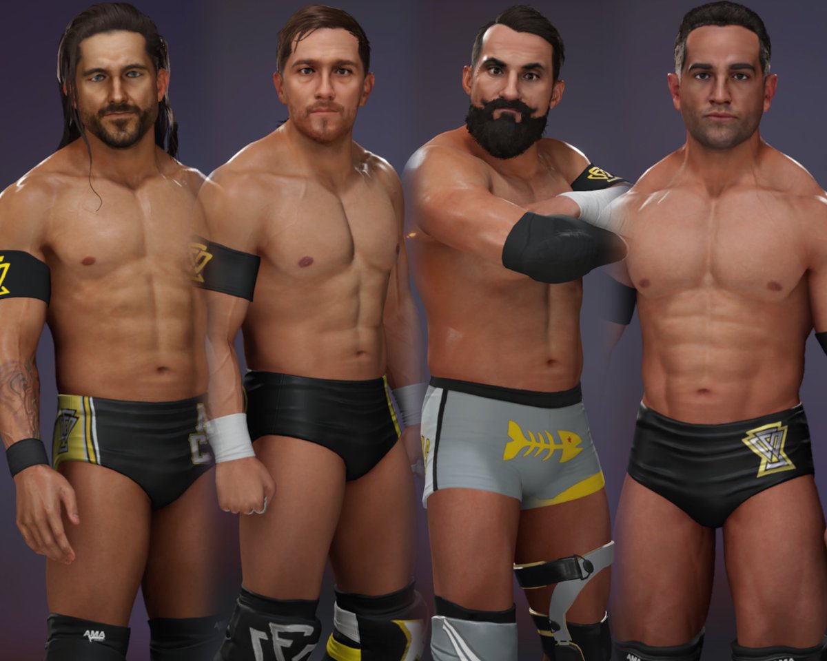 Andyh106Y's tweet image. IM FEELING GENEROUS I WANT TO ENJOY MY WEEKEND! 🤣 

NOW UPLOADED TO COMMUNITY CREATIONS!

UNDISPUTED ERA PACK!

FEATURING #ADAMCOLE #KYLEOREILLY #BOBBYFISH &amp;amp; #RODERICKSTRONG

SEARCH TAG: SKANDYARRIS106

CURRENT GEN ONLY!

IM NOT ENTIRELY HAPPY WITH RODERICKS MODEL BUT I WANT TO