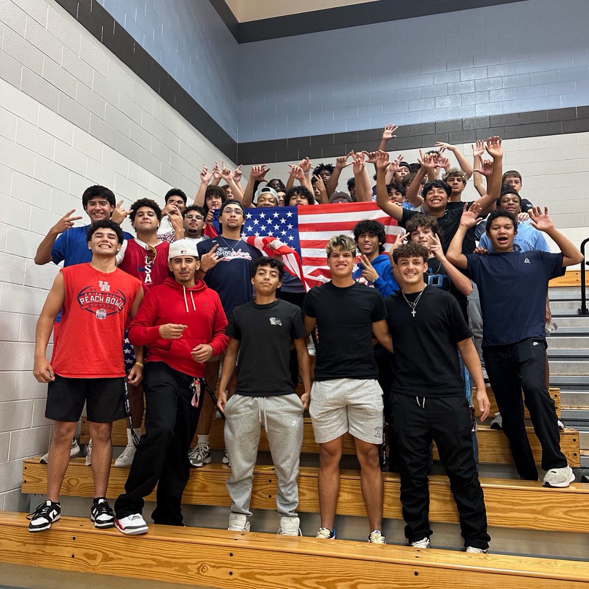 We had an amazing time cheering on our Panther volleyball team as they dominated Katy!!