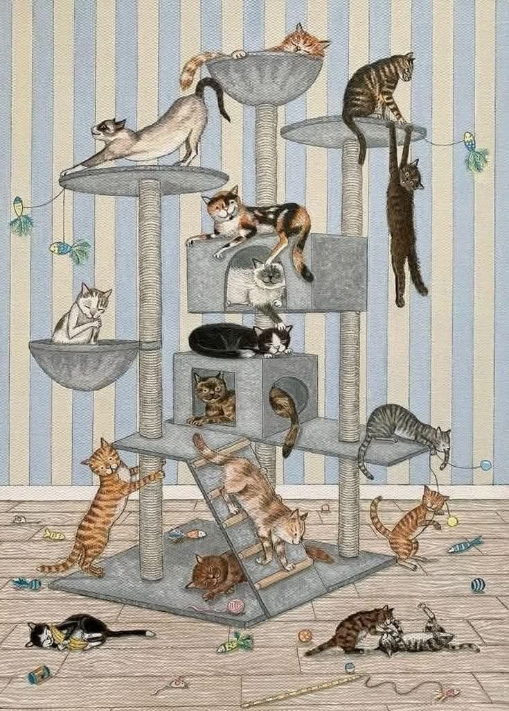 The Cat Tree 🍀
By Lisa Davies