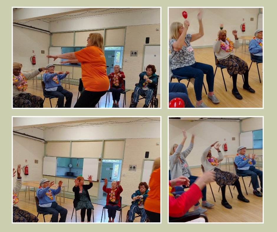 EssexDementiaCa's tweet image. It was joyous to get a movements to music session at the Sandon Oasis group.

#musictherapy #dancetherapy #musicandmovement #DementiaCare #DementiaSupport #dementiaactivities