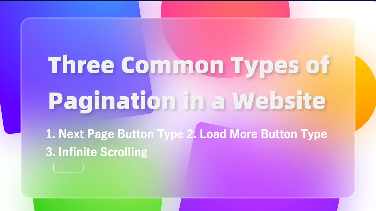 When it comes to browsing content online, websites usually rely on three main types of pagination. Each offers a different experience, and you’ve probably used all of them without even noticing.

👉 Next Page Button Method 📖
This is the classic approach — you click a numbered