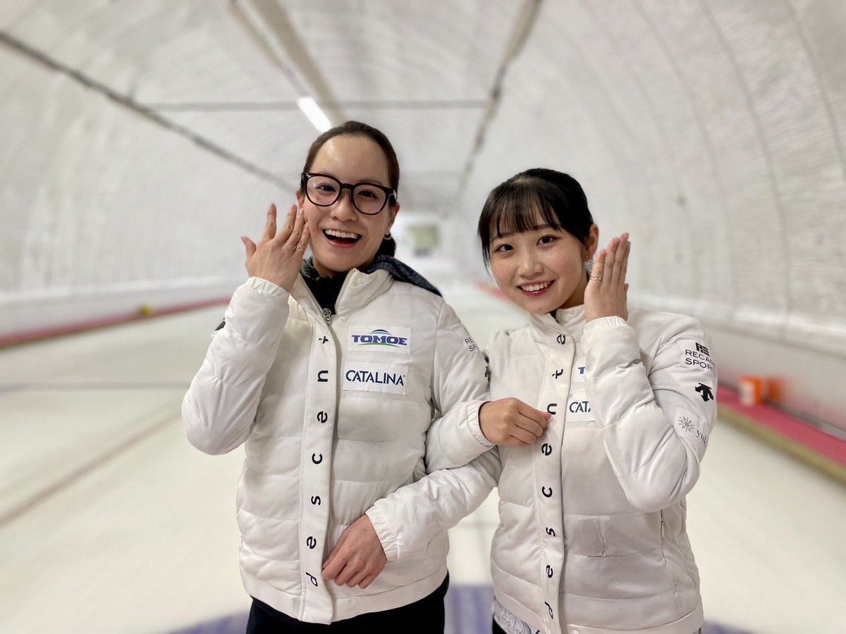 こんばんは、日向子です🐥

今週末20-21日に開催される長野県ミックスダブルスカーリング選手権大会に、GRANDIRから2選手が出場します。

石垣・両角
（石垣真央・両角公佑）

園部・荻原
（園部日向子・荻原諒）

↓