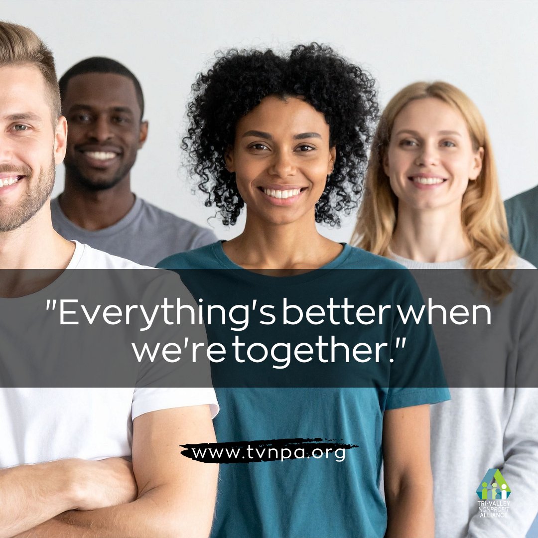 💙 Together We’re Better has been our motto since day one.

Join or renew your TVNPA membership to:
✔ Access education &amp; resources
✔ Connect with peers
✔ Support local nonprofits
Membership strengthens our community. Join today: tvnpa.org/join
#TogetherWereBetter