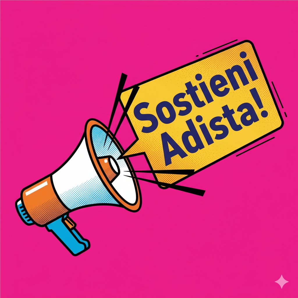 🚀 In quasi 60 anni #Adista ha raccontato la Chiesa, la politica, la società, il mondo da una prospettiva altra, quella di chi non ha cittadinanza, voce, diritti. La sopravvivenza di #Adista oggi dipende anche da te!

👉 gofundme.com/f/adista-60-an…

#Crowdfunding <a href="/gofundme/">GoFundMe</a>
