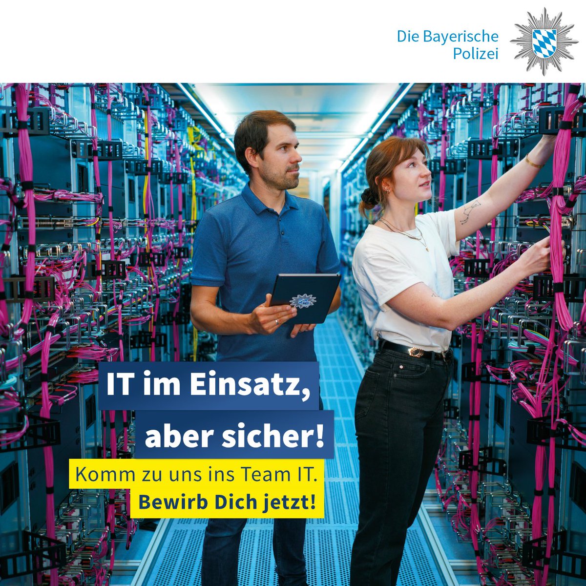 PolizeiMuenchen's tweet image. #Stellenausschreibung     

Zur Verstärkung unseres Teams der IT-Abteilung suchen wir Auszubildende (m/w/d) zum Fachinformatiker, Ausbildungsstart 01.09.2026.  

Alle Infos unter:
bevi.polizei.bayern.de/index.php?ac=j…

Bewerbungsschluss: 05.10.2025