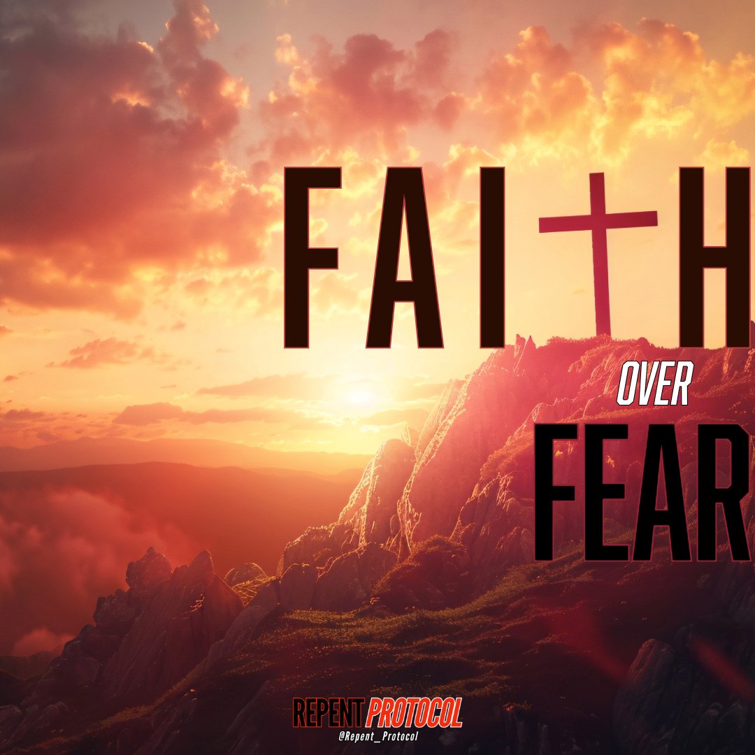 Repent_Protocol's tweet image. It was true for Joshua before taking Canaan...and it's true for us.  He neither will leave us, nor forsake us.  Have faith over fear.  
Fear is "what if?"
FAITH is "even if!"
#RepentProtocol