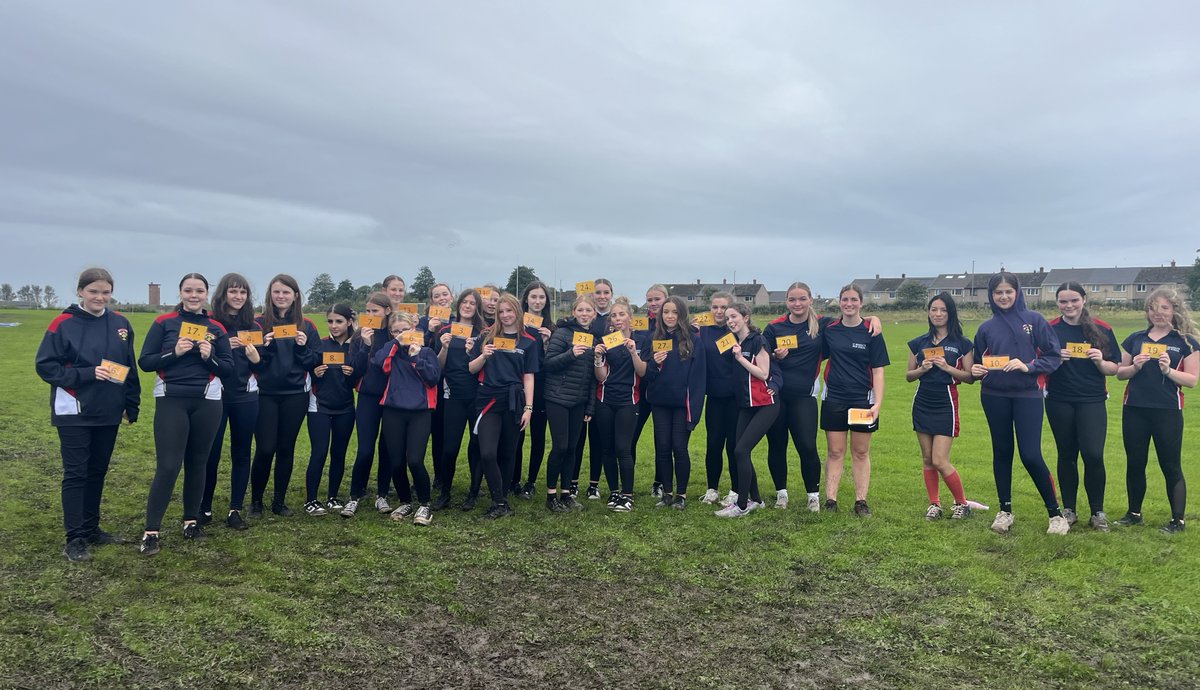 Our Year 11s completed their last ever Cross Country Run this afternoon. This totals 5 years and many muddy runs! They were keen to mark the occasion with a photo 📸🏃‍♀️

The PE staff are very proud of them all 👏👏👏