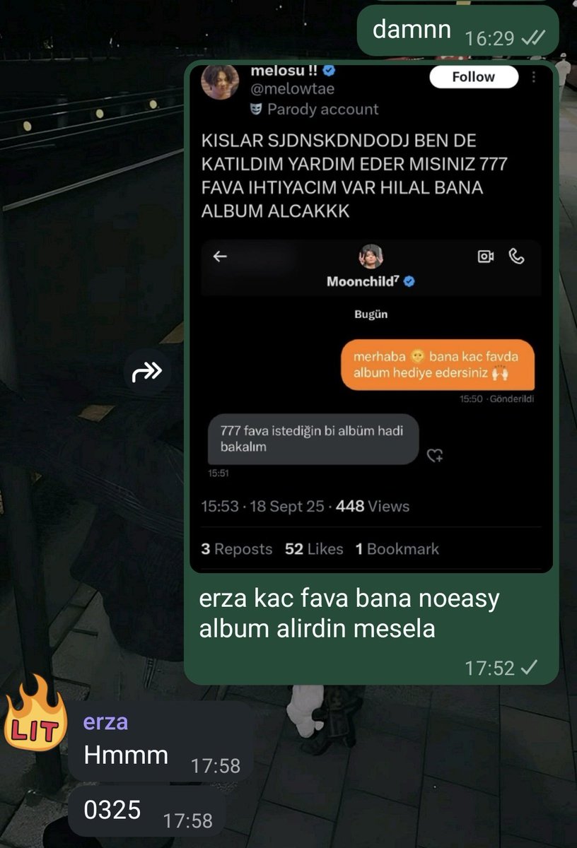 elden ele arkadaslar favlayalim bu kardesinize bi noeasy kazandirmayalim mi ya