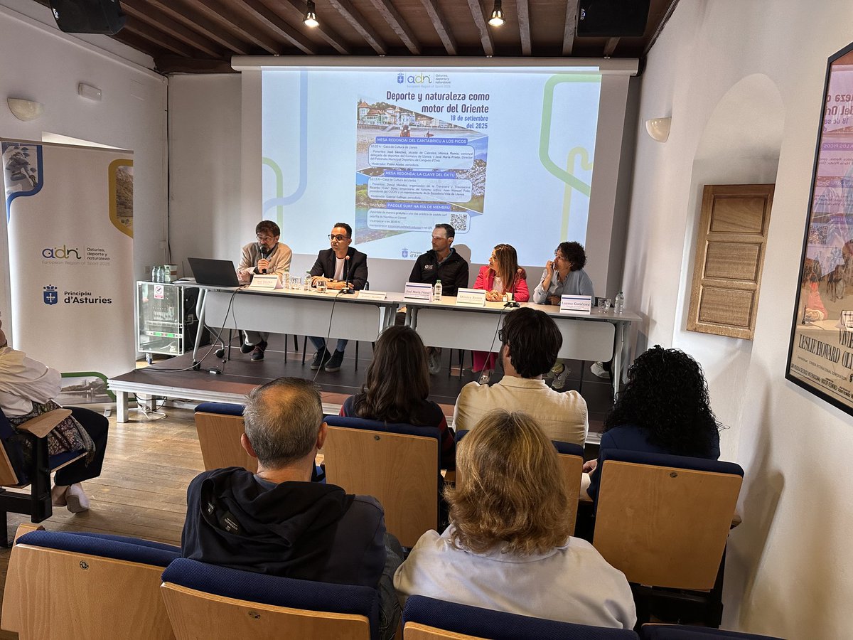 📍 Casa de Cultura (C/ Posada Herrera, 13)
Un espaciu de debate sobre cómo el deporte y el mediu natural impulsen el futuru del territoriu.