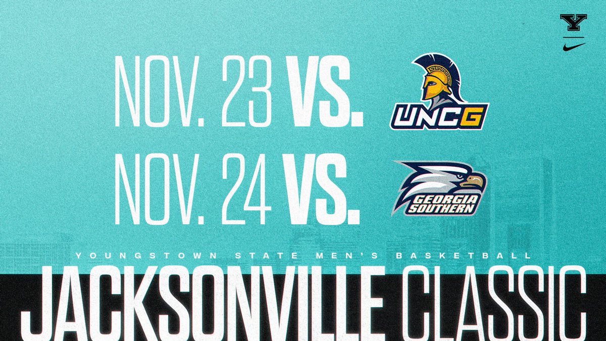 Our @jaxclassicmbb matchups are set!!

🔴 11/23 vs. UNC-Greensboro
⚪ 11/24 vs. Georgia Southern

Times are still TBD.

#GoGuins #HLMBB