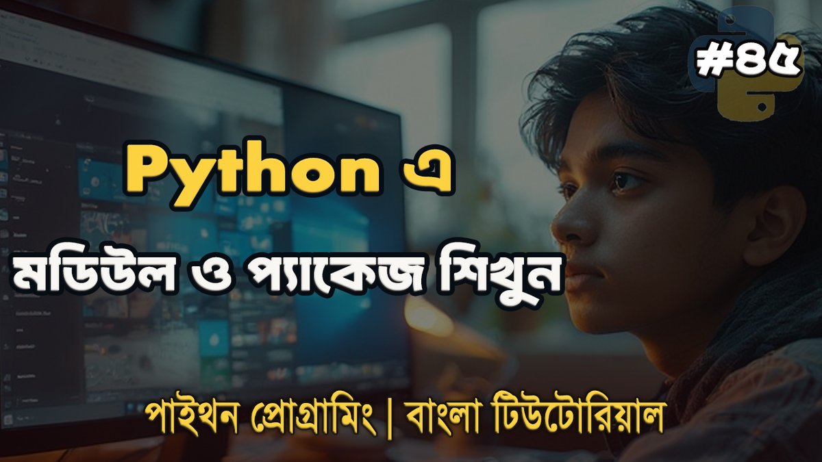 coding_shamim's tweet image. Python Packages Tutorial in Bangla | Python Module & Package Explained 🚀
পুরো ভিডিও দেখুন এখানে 👇
youtu.be/d9doeHSFQ0A