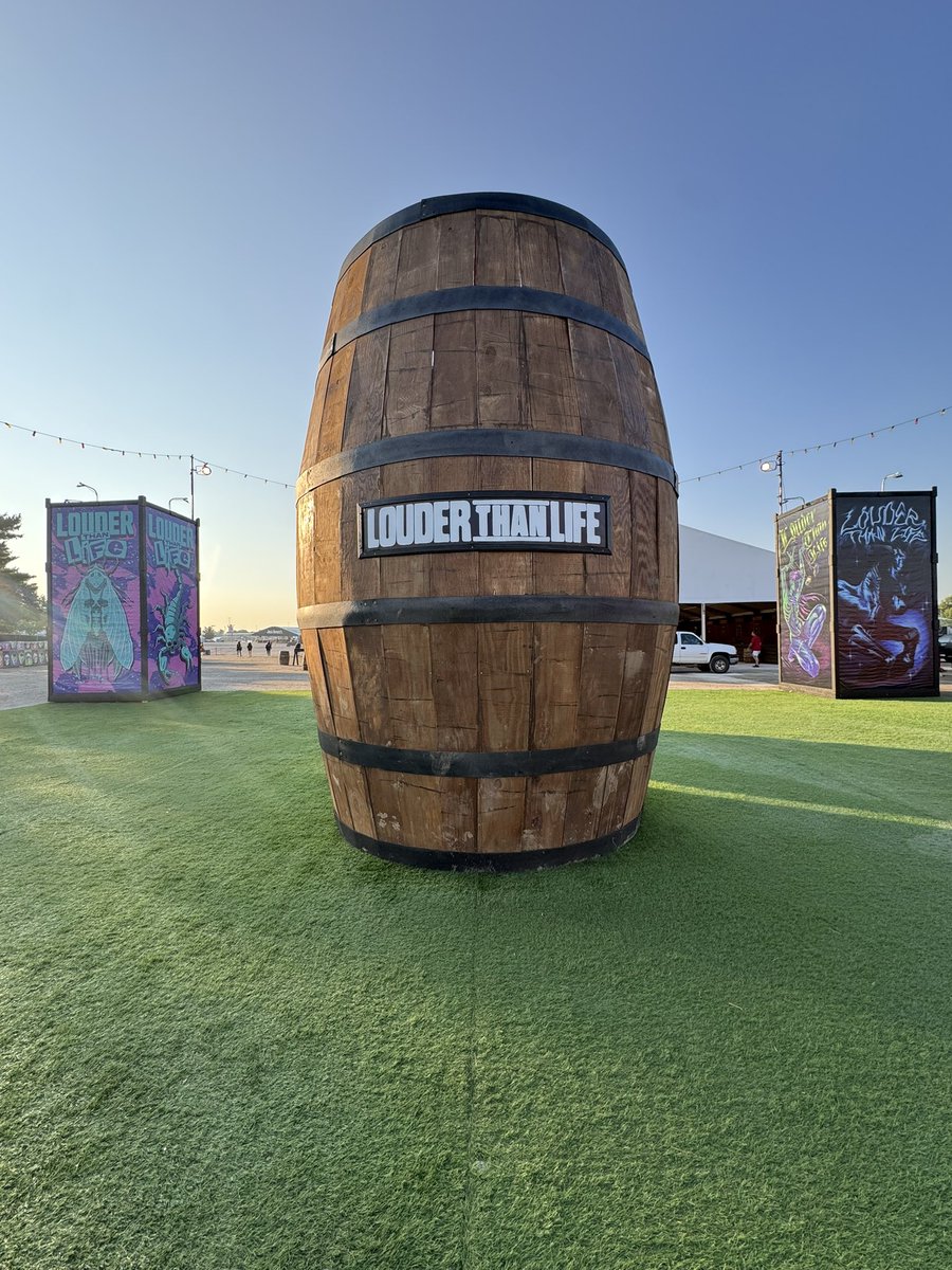 We get ti be as loud as we want to ALL WEEKEND because Louder Than Life is back!! 🤘 🎸 <a href="/LTLFest/">Louder Than Life</a>