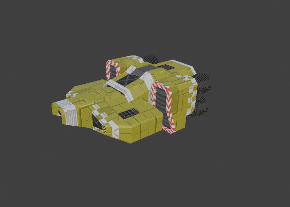 theklockwerk's tweet image. Spaceshiptember Day 3: Junk 
#SST25 #SpaceShip #spaceshiptember #lowpoly #3dart #blender