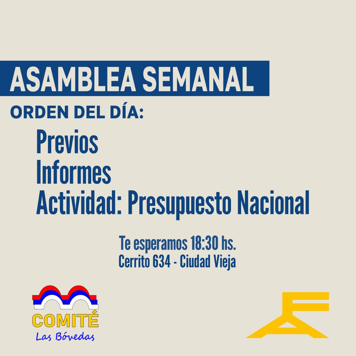 ¡Nos vemos hoy! 🤩