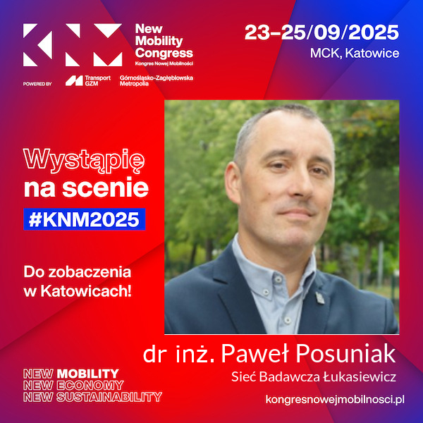 Jak możemy przyspieszyć 𝗿𝗼𝘇𝘄𝗼́𝗷 𝗺𝗼𝗯𝗶𝗹𝗻𝗼𝘀́𝗰𝗶?
Odpowiedź kryje się w… 𝘀𝗼𝗷𝘂𝘀𝘇𝗮𝗰𝗵 𝗯𝗮𝗱𝗮𝘄𝗰𝘇𝘆𝗰𝗵!

W najbliższą środę podczas hasztag#KNM2025 dr inż. Paweł Posuniak z Łukasiewicz – PIMOT opowie jak współpraca nauki, biznesu i uczelni otwiera drogę dla