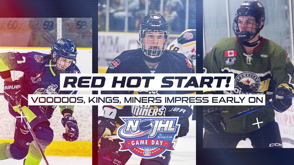 Week 2 kicks off today! And Game Day has you covered. We've got a feature story on the great starts of <a href="/klgm_nojhl/">Kirkland Lake Gold Miners</a>, <a href="/VoodoosNOJHL/">Powassan Voodoos</a> and Espanola, your Brokerlink 3 Stars, plus a preview of the big <a href="/CubsNOJHL/">Greater Sudbury Cubs 🐻</a> - Voodoos tilt tonight. 😎🔥

youtube.com/watch?v=0OWed6…