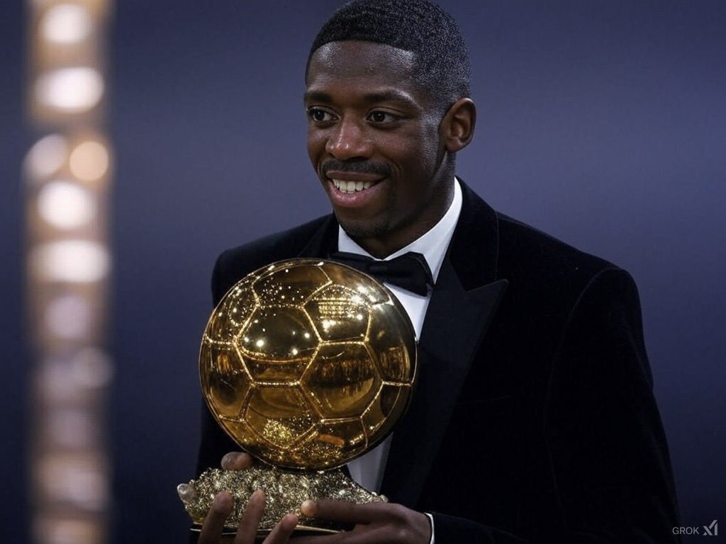 TheMatchdayHQ's tweet photo. 🚨🏆 BREAKING:

Ousmane Dembele has been informed he has won the 2025 Ballon d’or according to our sources. 🇫🇷 https://t.co/vRKOhrUTQi