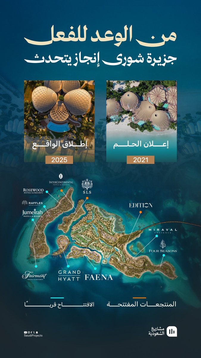 mqm40's tweet image. هذي أفضل خريطة توضح المنتجعات الـ 11 الجديدة اللي بتفتتح في وجهة البحر الأحمر وتبدأ الليله فيها 1800 ريال تقريبا

خلها مرجع بتحتاجها 😍🇸🇦