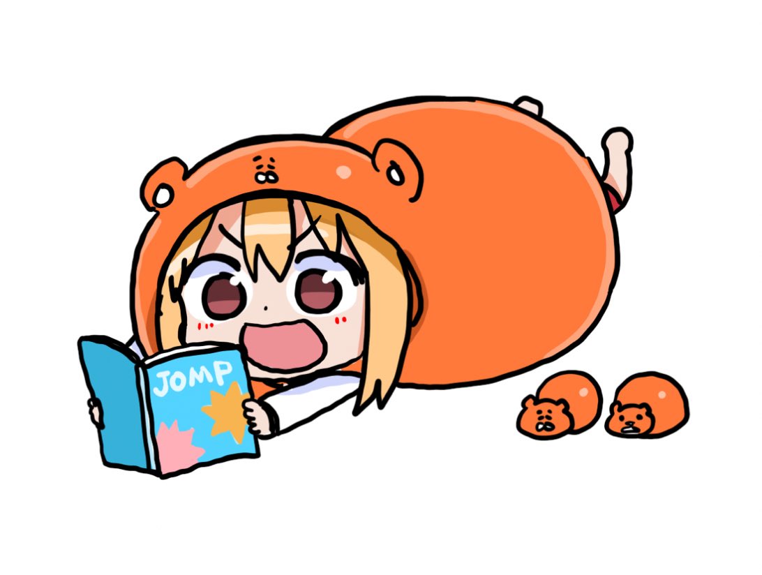 ダラダラして寝る！　#うまるちゃん