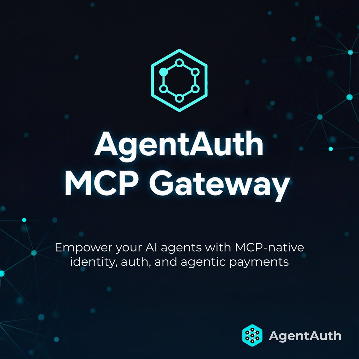 Agentic commerce just took a huge step forward.

@google announced their Agentic Payments Protocol (AP2), with support for <a href="/coinbase/">Coinbase 🛡️</a> x402.

So I'm excited to share something I've been working on to help bring agentic commerce even closer to reality:

👇 The AgentAuth MCP Gateway