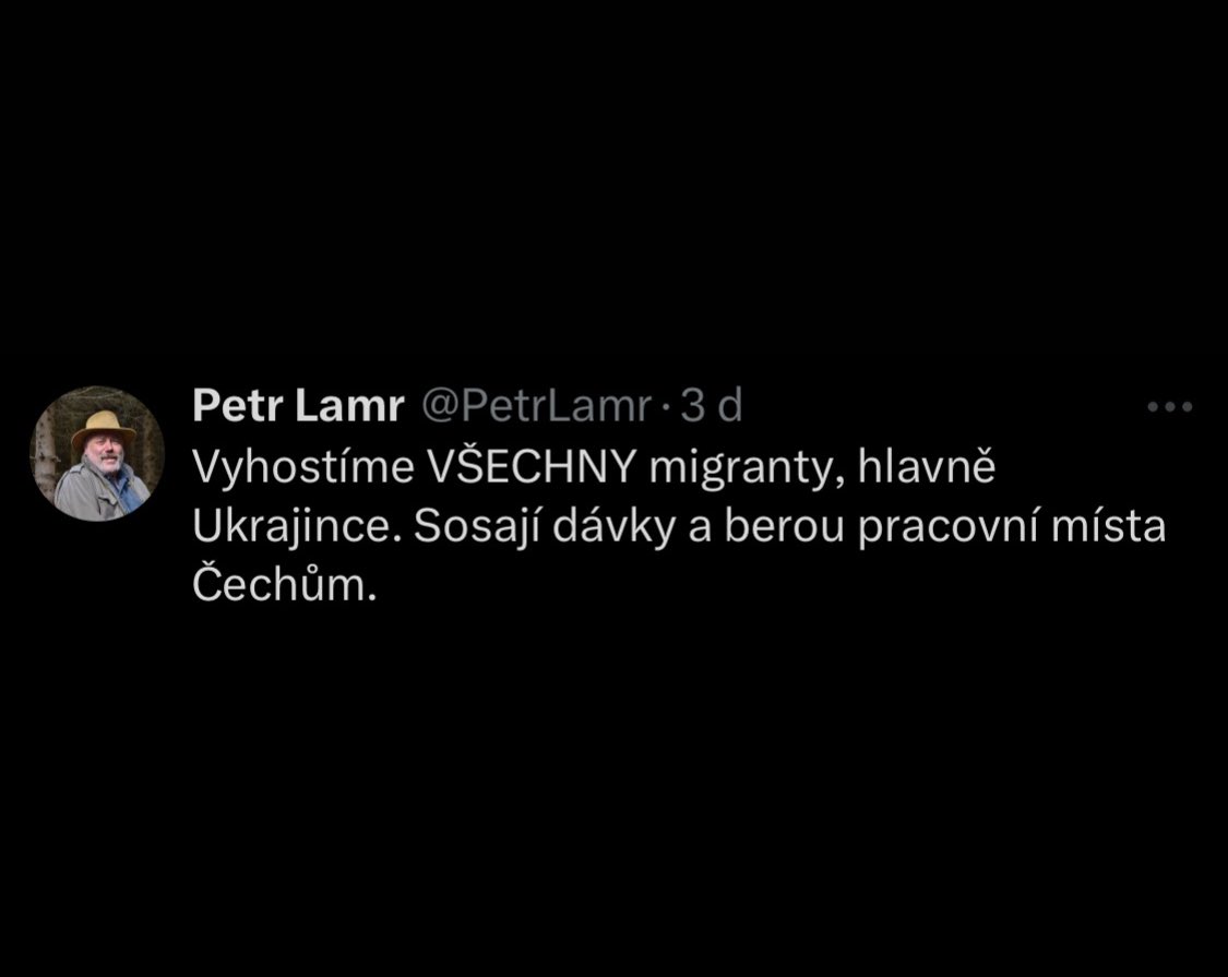 Cituji <a href="/PetrLamr/">Petr Lamr</a>: