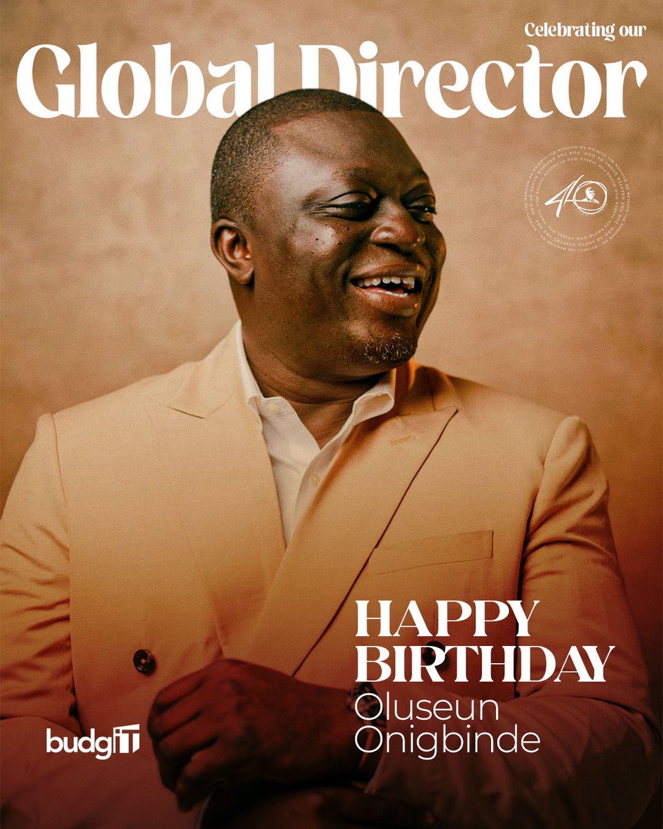 Cheers to the Oracle of Ideas, the Luminary of Change, the Idan himself — <a href="/seunonigbinde/">Olúṣeun Onígbindé</a> at 40! 🥂🔥

#Oluseunat40 #OluseunRubyJubilee