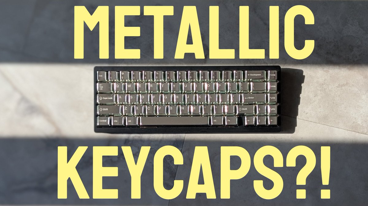 I Tried Metal Keycaps But Should You? - Awekeys Satin Silver Review

Link Below 👇🏻