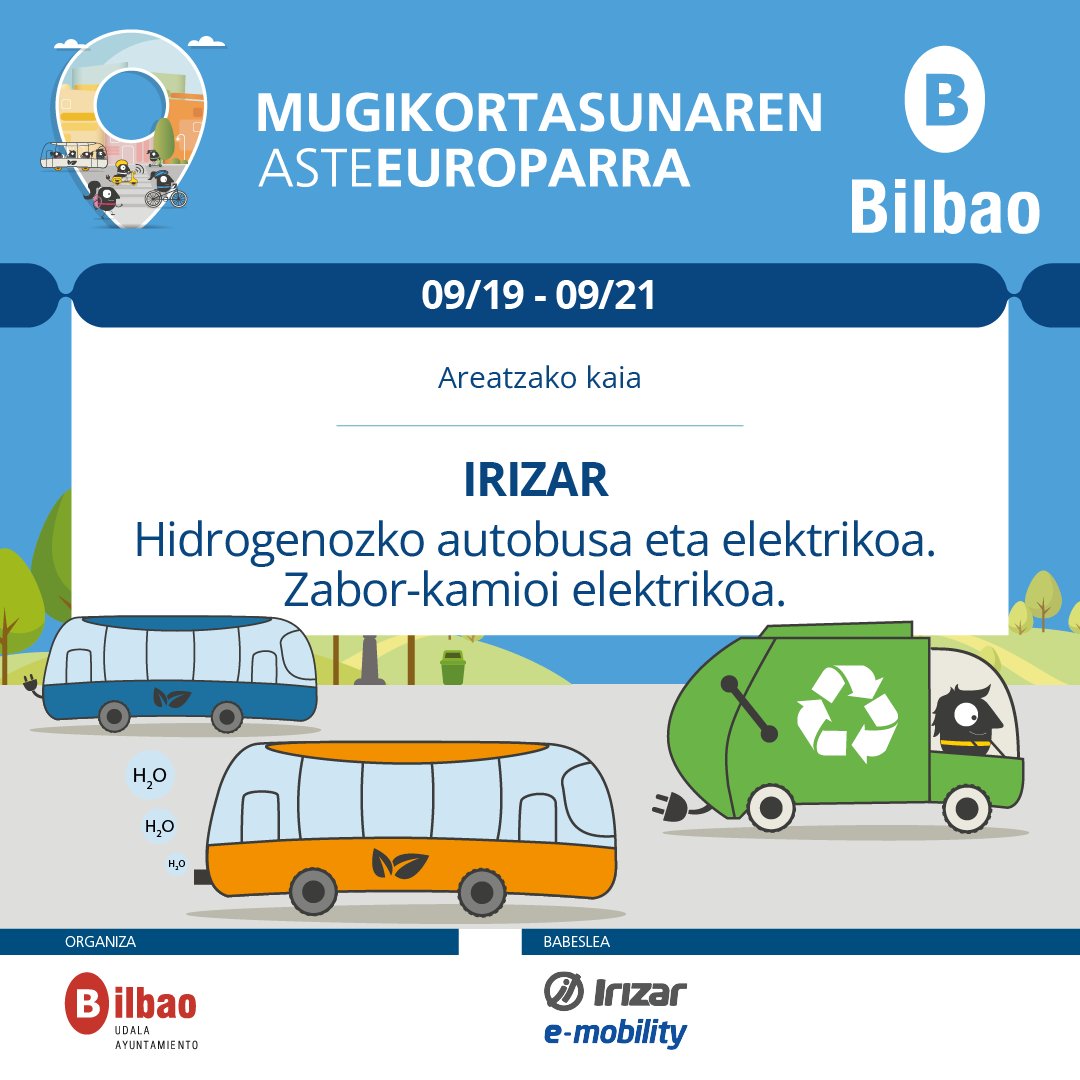 BilbaoSem's tweet photo. Aurrera doan hidrogenoa. Eta elektrizitatea.
@bilbao_udala  @EVEuskadi  @bilbobus_bilbao  @Bizkaibus  @FuniDeArtxanda  @euskotren  @upvehu @LABORALkTeam  @DYABizkaia  @deia_eus  @elcorreo_com  @naiz_info  @radioeuskadi  @RadioNervion  @Tele7Noticias  @TeleBilbao  @CTBizkaia https://t.co/RMVTyNDl81