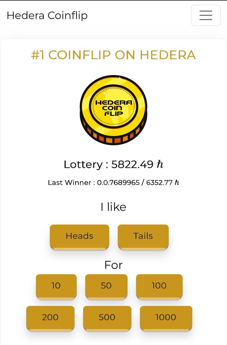 Seems like lotto is gonna get popped (~1500$)

Giving away 100 #hbars

Just Like &amp; RT
