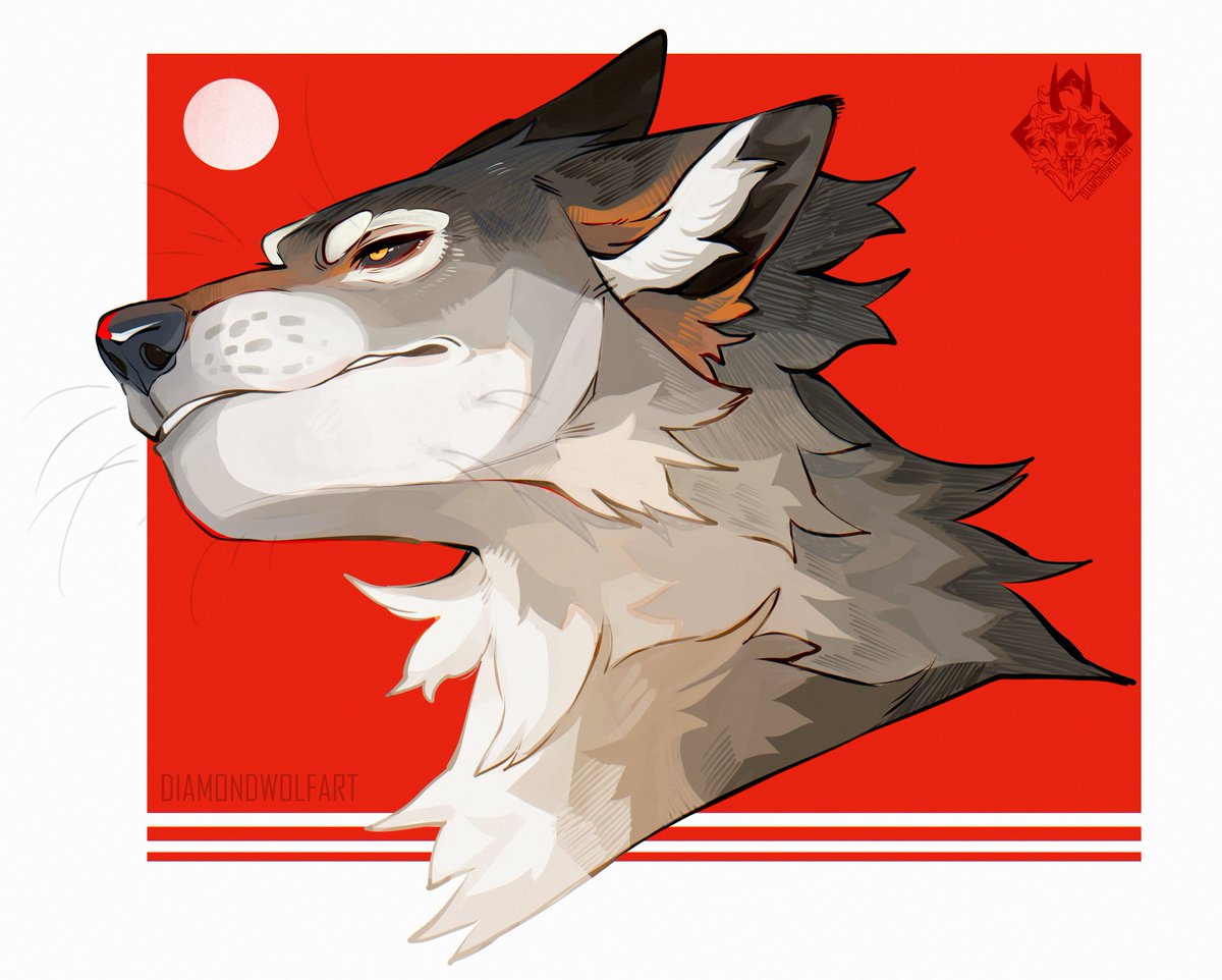 ☀︎ Dia ☾⋆⁺₊⋆ COMMS OPEN (@diamondwolf_art) on Twitter photo 
