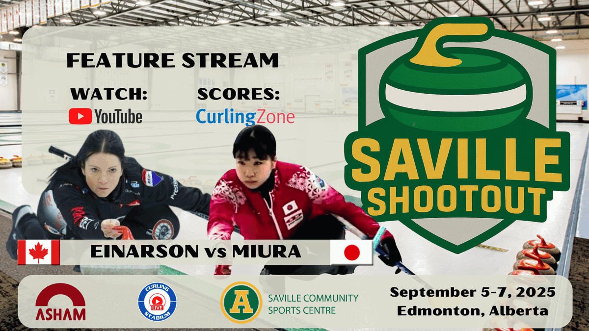 CurlingZone's tweet photo. WATCH FREE CURLING on @YouTube:
Kerri Einarson🇨🇦 vs. Yuina Miura🇯🇵 #curling
https://t.co/UD0p3mLf5s https://t.co/0JocsFR3mm
