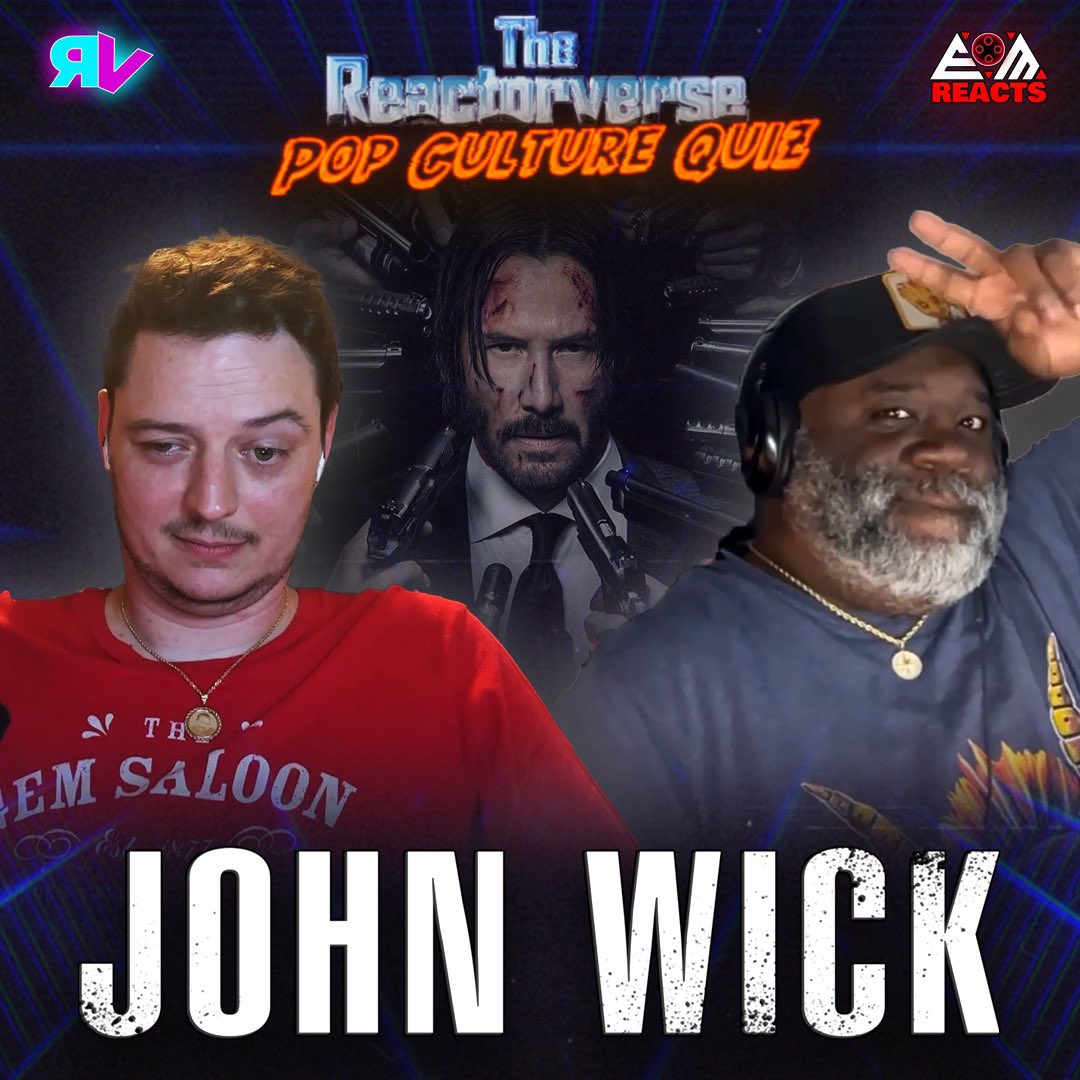 Me vs Blank premiers tomorrow on The Reactorverse channel hosted by <a href="/NerdChronic/">Nerd Chronic</a> at 12pm PT. Come play along in the live chat

John Wick TRIVIA with EOM REACTS! - Reactorverse Pop Culture Quiz youtu.be/iupoaitTTak?si… via <a href="/YouTube/">YouTube</a>