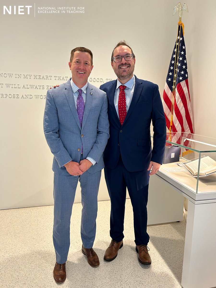 NIETteach's tweet image. .@cadebrumley sharing the powerful story of Louisiana’s education work this week at the 2025 Reagan Institute Summit on Education #RISE2025 @ReaganInstitute @NIETjbarnett