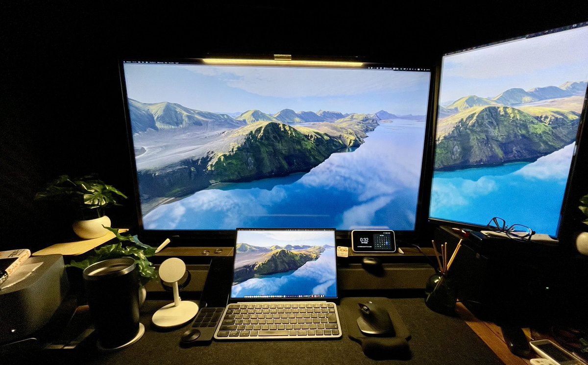 miracle_yosssy's tweet image. ということで
夜活開始

#desksetup
#macstudio
#動画編集