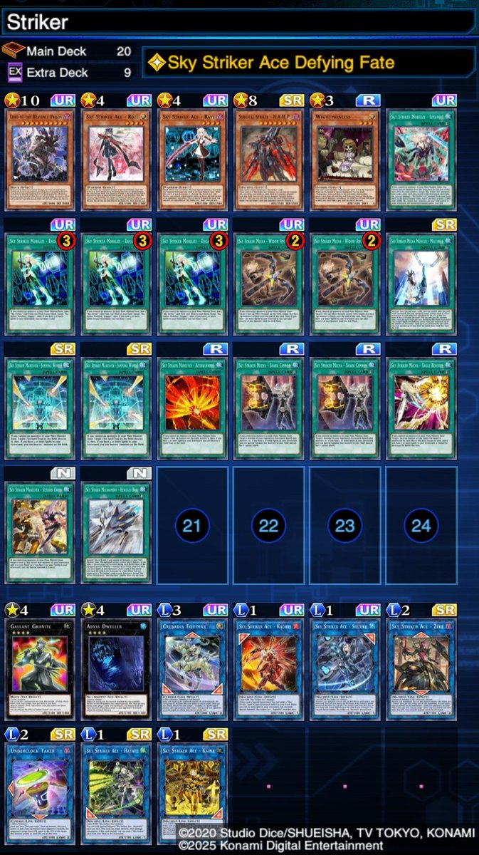 KC Cup Sep 2025 ND MAX
I feel really good with this deck and I hope to compete in the second stage, after not playing for a while
