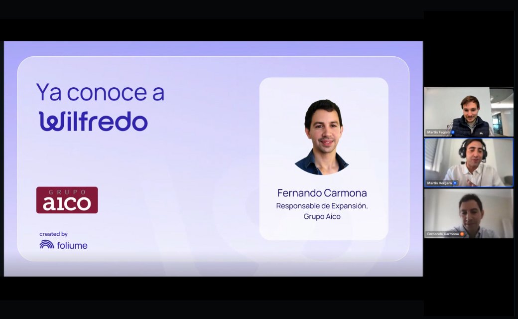 🤝 Cuando la tecnología bien hecha conecta

Hoy Foliume presentó #Wilfredo 🚀su solución #IA para #corredores en un webinar en el que Grupo Aico mostró cómo integrarlo con éxito en #Merlín y #ebrokerERP vía API, mejorando su productividad y eficiencia.

🔗 ebroker.es