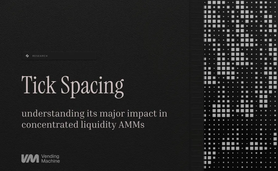 1/ tickSpacing is one of the more overlooked design parameters in concentrated liquidity AMMs.

It has material implications for protocol performance, influencing:
- Liquidity Distribution
- Expected LP Net Returns
- Trade Execution

Below we highlight some key findings from our