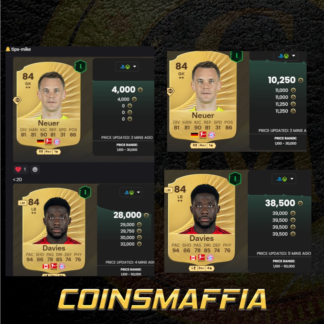 Die ersten Calls am ersten Tag sind Geisteskrank durch die Decke gegangen 💰

patreon.com/coinsmaffia 

Der Markt wirkt für mich sehr aufgeblasen. 
Ich traue dem Braten nicht 😆

#FC26 #fc26webapp #TradingTips