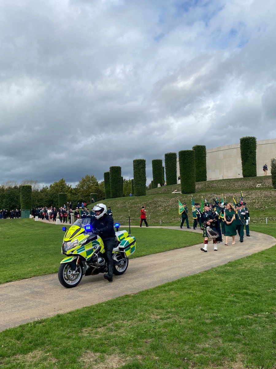 Today we joined the National Ambulance Memorial Service with <a href="/TASCharity/">TASC The Ambulance Staff Charity</a> staff! 

It was a moment to pause, reflect and remember the ambulance staff we have sadly lost. 💛💚
