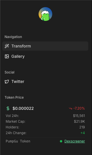 kscng5's tweet photo. Last update for the day!  I have added Token information on the page.  Token information is grabbed from Dexscreener (Price) and Helius (holders).  You can see this update in https://t.co/TpsTu8mUVp https://t.co/hxzS9wK8rG
