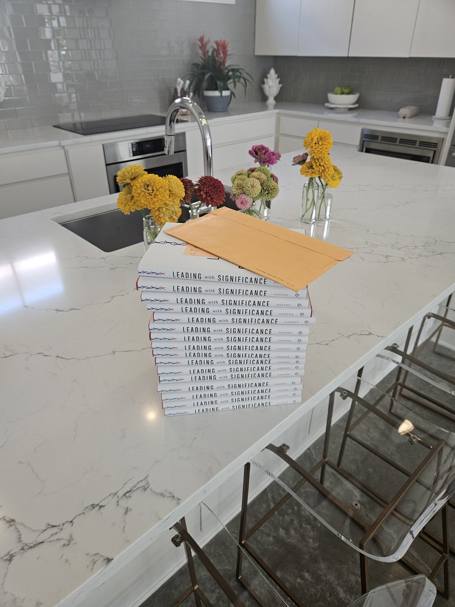 So thankful for more requests for personalized books! Shipping magnetic insights today. Believe, Trust First &amp; Connect. #LeadingwithSignificance #beBetter #WorkplaceCulture