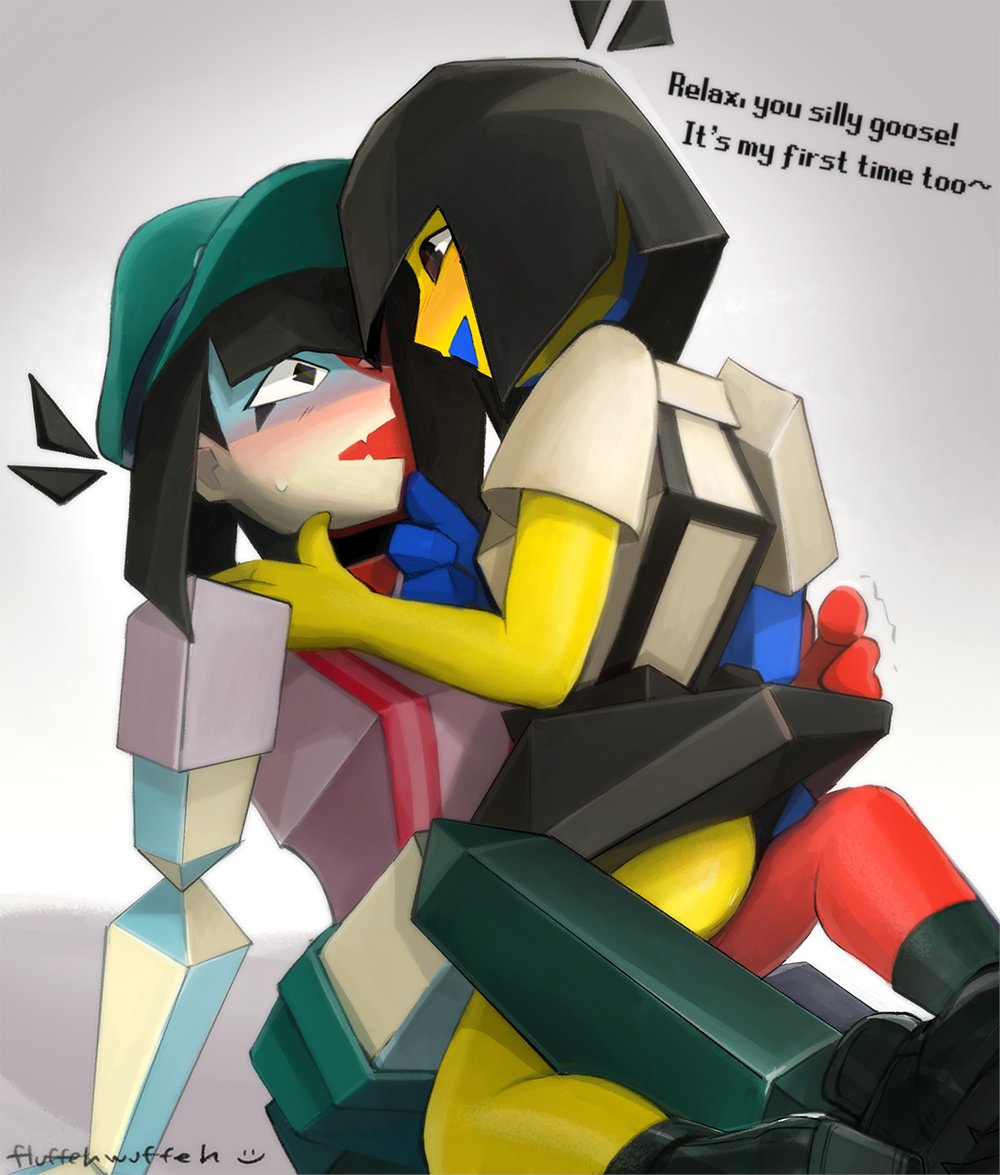 fluffehhhhh's tweet image. first time? (they don&apos;t know what they&apos;re doing! 😵‍💫) 💙💛🤍❤️ #enasquared #EnaJoelg #enadreambbq