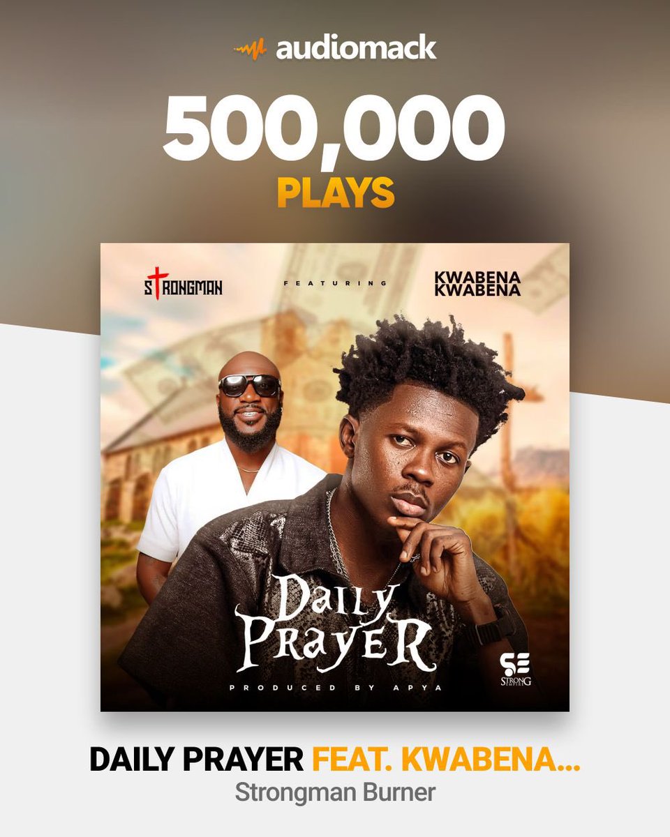 StrongmanBurner's tweet image. Adwuma den na 3ma sika a Nka ……… 👊😊
audiomack.com/strongmanburne…