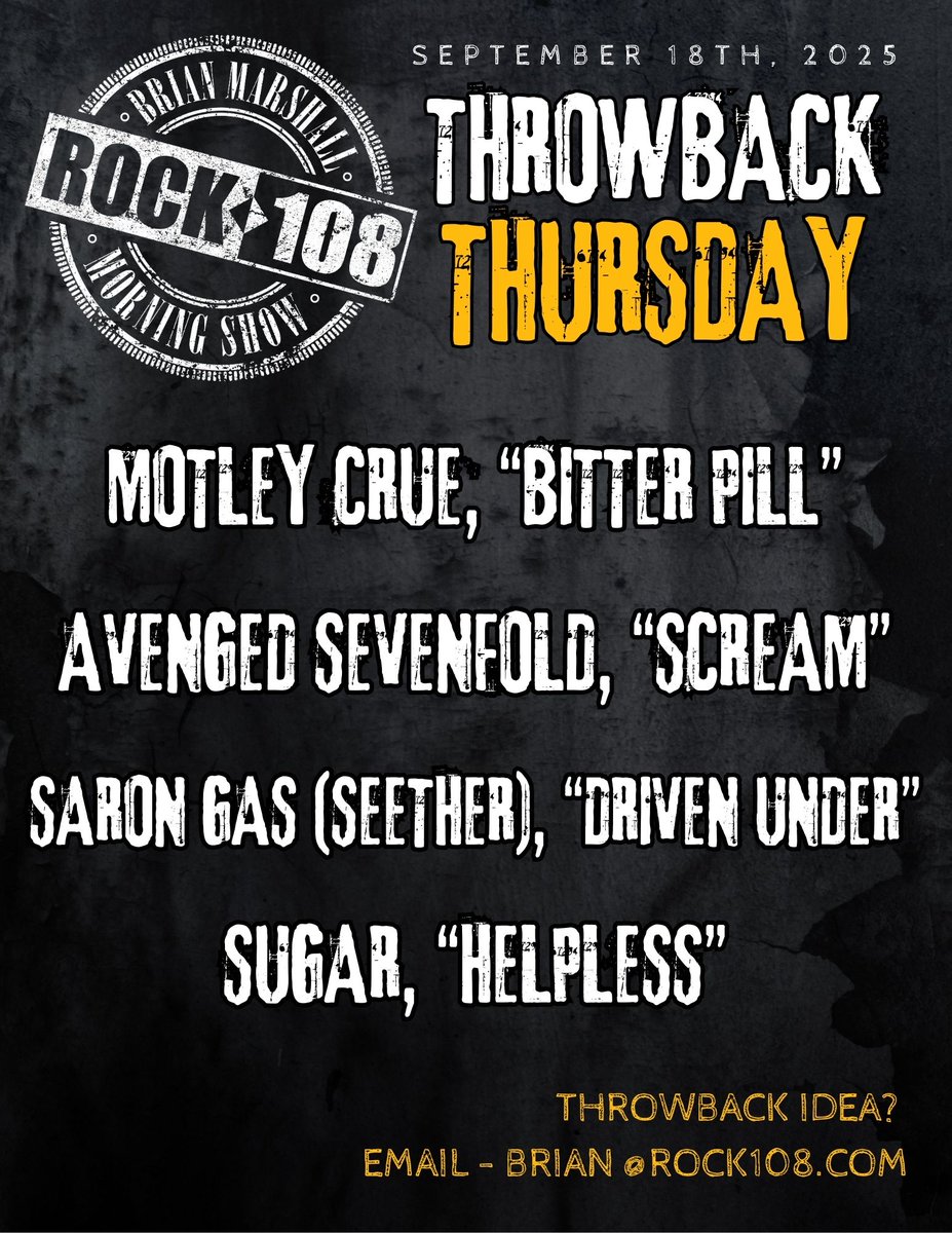 ROCK 108 tweet media