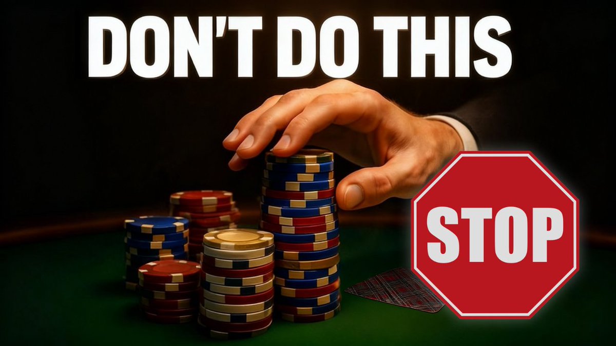 Wanna avoid costly mistakes at the poker tables? 

Most players C-Bet way too often in spots, costing them huge. 

Your new free video from <a href="/mbradycf/">Mike Brady</a> breaks down 5 situations where you should almost NEVER C-Bet: 

youtu.be/qEzeQ7-JjsQ