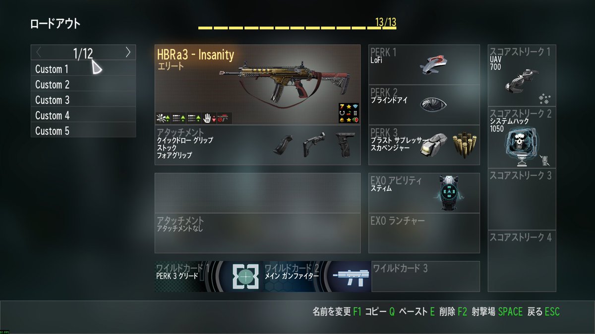 sr21_s15's tweet image. みんな大好きインサニティー ガチャから出なくて発狂インサニティー #CODAW